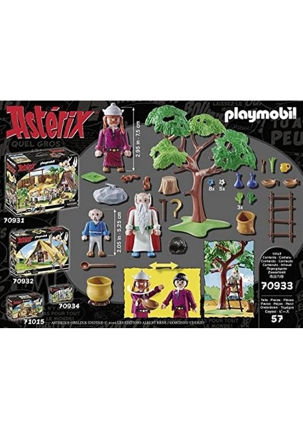 Asterix 70933 Miraculix Sihirli Iksirli, 5 Yaş ve Üstü Çocuklar Için Oyuncak fiyatları