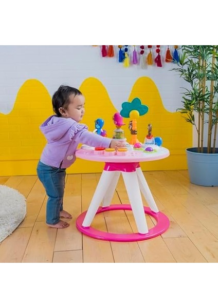 Starts We Go 2'si 1 Arada Gezinti Bebek Aktivite Merkezi ve Masası, Tropik Mercan, 6 Aylık ve Üzeri