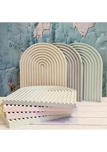 Şekli Tepsi Kalıp Kemer Mumluk Dekoratif Obje Biblo fiyatları