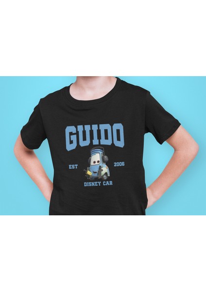 Guido Arabalar Cars Şimşek Mcqeen Çocuk Tişört T-Shirt fırsatları