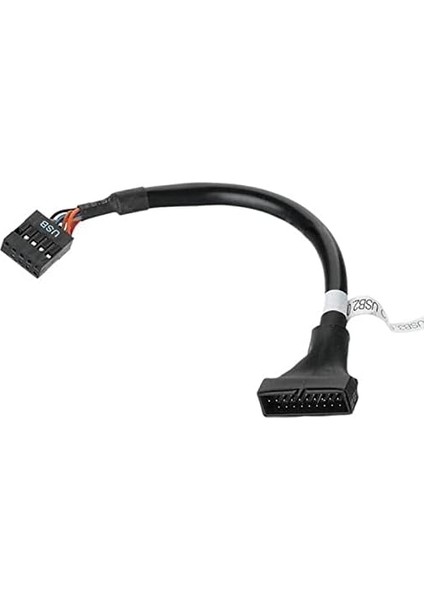 9 Pin USB 2.0 Dişi 19 Pin USB 3.0 Erkek Çevirici Dönüştürücü Adaptör Kablosu 4584