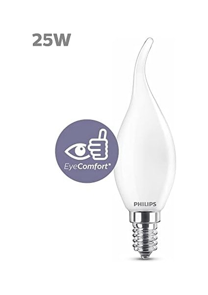 LED Classic 25W BA35 E14 Mum Tipi Ww Dim Edilmez Ampul