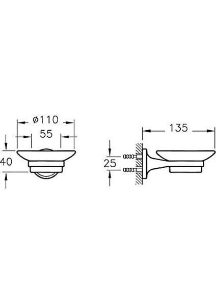 Marin A44941 Sabunluk, Krom fiyatları