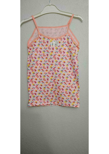 Kız Çocuk Desenli Ince Askılı Atlet -2'li Paket fiyatları