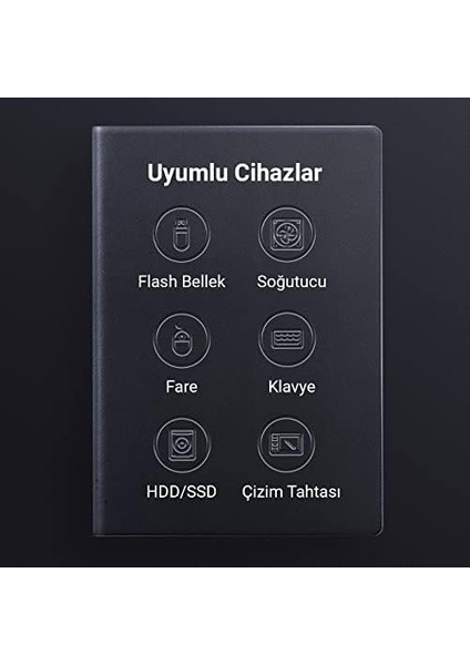 3 Port Usb3.0 USB Taşınabilir 5gbps Yüksek Hızlı Mini Çoklayıcı Hub, Beyaz, MINI-U32-WH