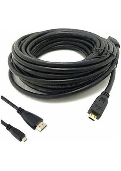 Plus PX-1121-5 Micro HDMI To HDMI 5 Metre 1080P Fullhd Kablo
