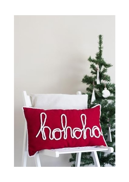 Ho Ho Ho Kırlent Yastık