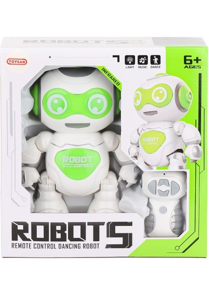 J608-1 Kumandalı Dans Eden Robot -Toysan Oyuncak