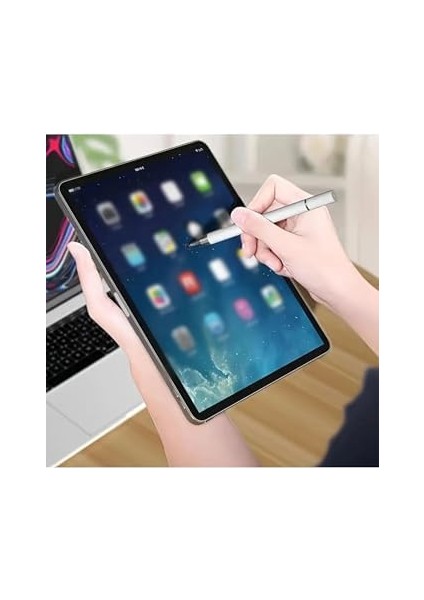 Trend iPhone iPad ile Uyumlu Dokunmatik Kalem Telefon/tablet ve Tüm Dokunmatik Cihazlar Için Uygun Dokunmatik Kalem 2 In 1 Kalem