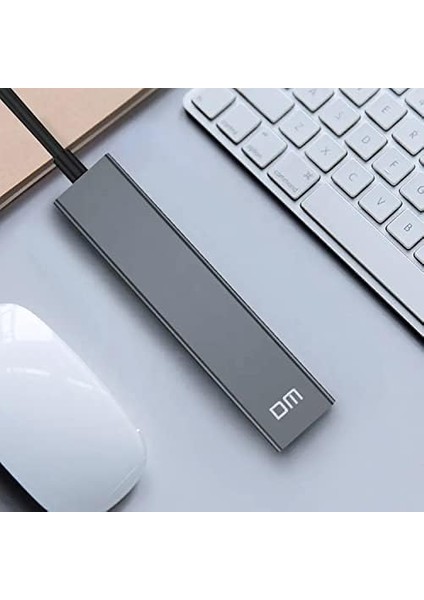 CHB012 USB 3.0 To RJ45 Gigabit Ethernet ve USB Çoklayıcı Dönüştürücü