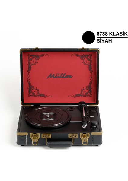 MR-350BT Nostaljik Pikap Klasik-Siyah