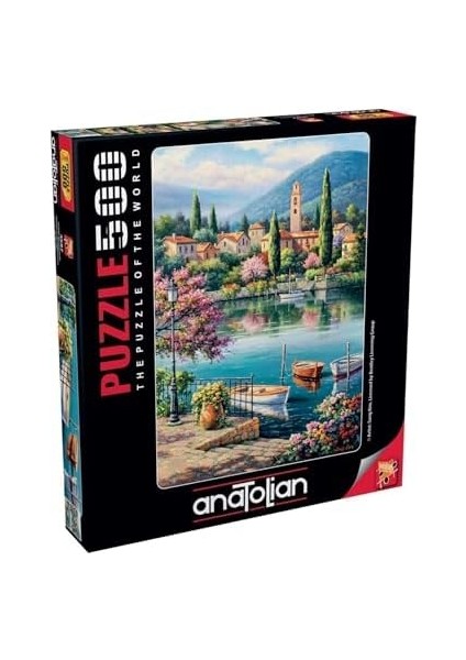 Puzzle - Gölde Akşamüstü / 500 Parça, #3597