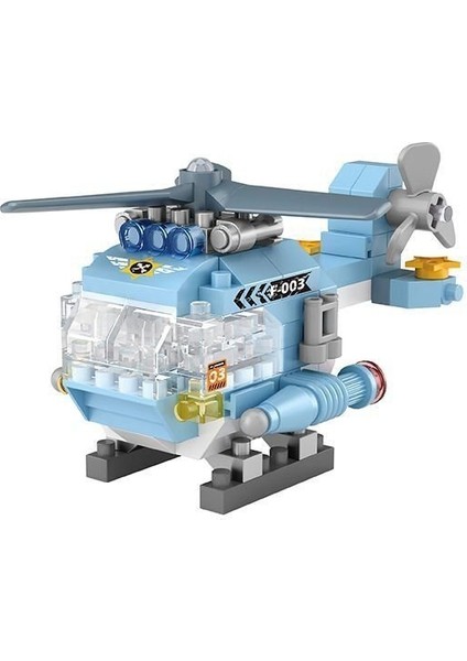 LZ8616 Loz Helikopter Blok Seti Mini Poşet -Vagon Life