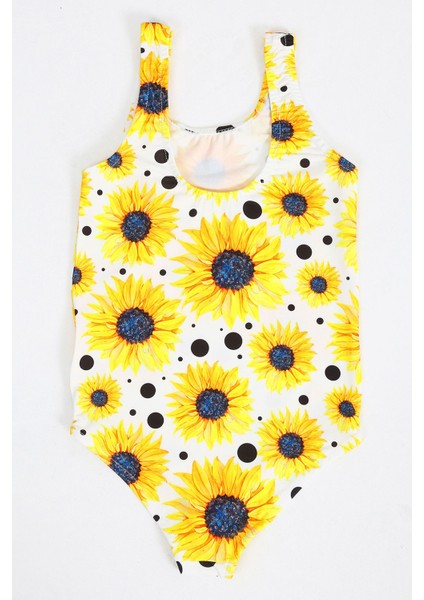 Kız Çocuk Mayo Desenli Rahat Hızlı Kuruyan Mayo Deniz Havuz Plaj Mayosu fiyatları