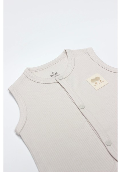 Bistyle Modal Flying Balloons Bebek Yelek BS18110 Bej modelleri