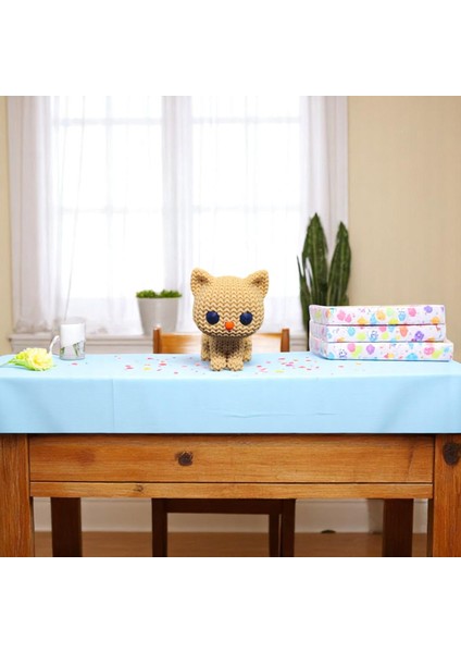 Örgü Desenli Kedi Fi̇gürü