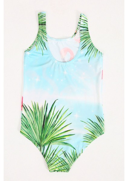 Şık Kız Çocuk Mayo Desenli Rahat Hızlı Kuruyan Mayo Deniz Havuz Plaj Mayosu fiyatları