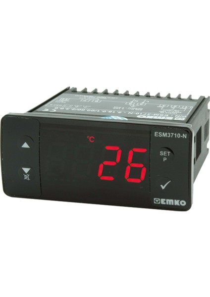 ESM-3710-N.20501/0000/2000 ,77X35MM 24VACDC KONTAK-1A1K Tc-J Isı Kontrol