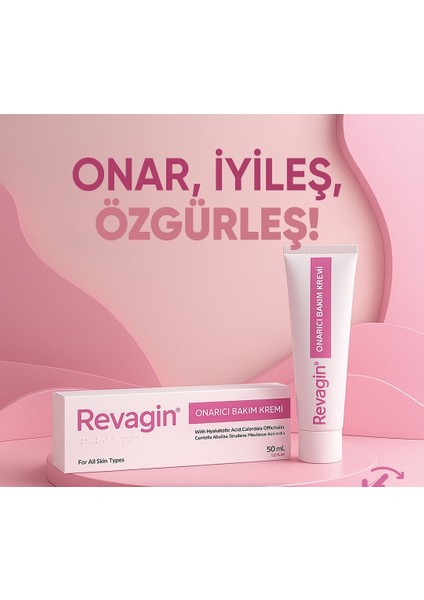 Revagin Onarıcı Bakım Kremi Genital Vaji nal ve Koltukaltı Beyazlatma