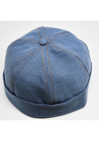 Kadın Kot Şapka Denim Sipersiz Cap