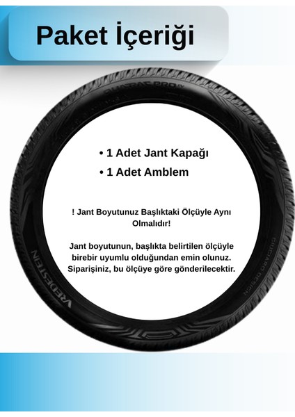 Peugeot 15 Inç Jant Kapağı Amblemli Gri (1 Adet) 130 M1ADT-8