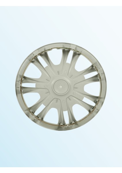 Peugeot 15 Inç Jant Kapağı Amblemli Gri (1 Adet) 130 M1ADT-8