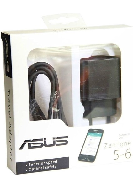 ESLIFETECH26AKSESUAR Asus Zenfone 2/3/4/5/6/5.5/5.0/3max Uyumlu Micro USB Şarj Cihazı Siyah fiyatları