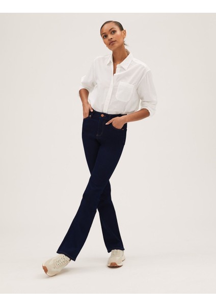 Bootcut Streç Jean Pantolon