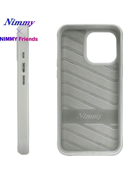 iPhone 15 Pro Uyumlu 3D Gözlük Dolar Zincir Köpek Nakış İşlemeli Kabartmalı Cool Glasses Kılıf