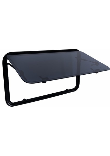 Obus Karavan Jarup Beyaz Pervazlı Karavan Penceresi (30X50)