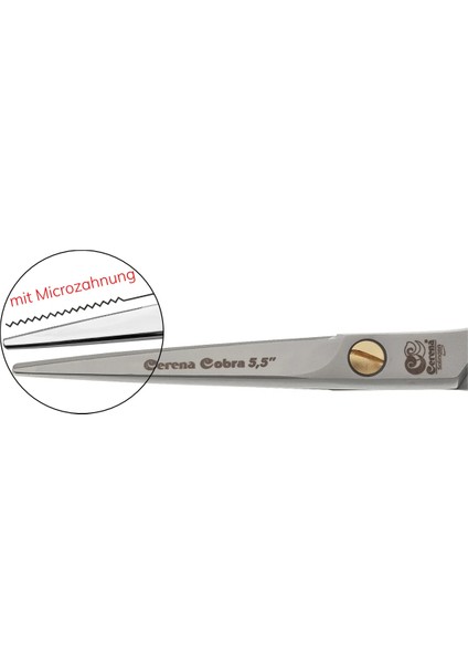 Cerena Cbra 5.5 inç Inox Saç Kesim Makası 90035501-5.5 modelleri
