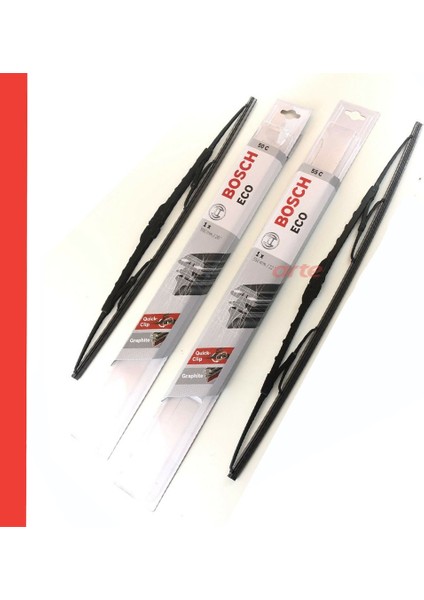 Nissan Juke Ön Silecek Takımı | Tem. 2010 - Mar. 2017 | Bosch Eco Serisi | 2'li Set | fırsatları