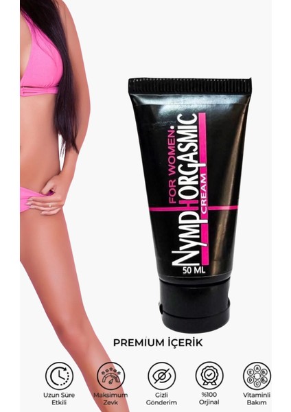 Kadınlara Özel Org.azm Mucize Istek Etkili Haz Krem 50ML