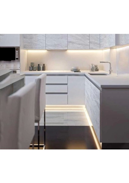 5 Metre Cata Ct 4486 10 Çip Şerit LED Iç Mekan Ilık Beyaz 4000K