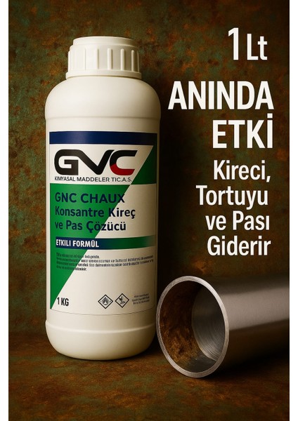 Konsantre Kireç ve Tortu Çözücü indirimleri
