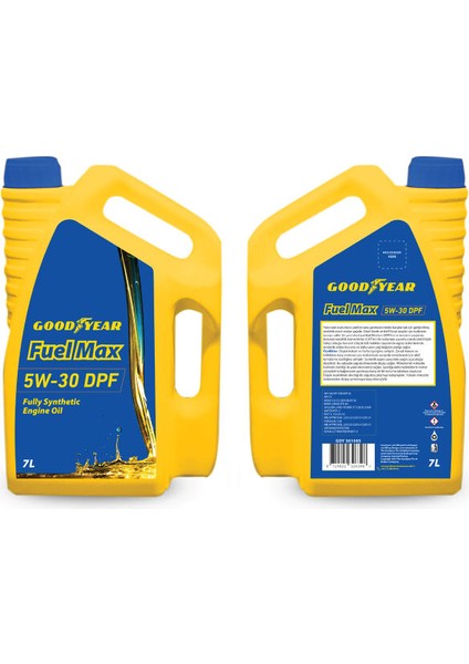 Fuel Max 5W30 Lpg'li Araçlara Uyumlu 7 Lt Motor Yağı