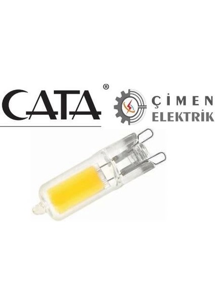 Cata Ct 4221 5W LED Kapsül Ampul 3200K Gün Işığı G9 Duy