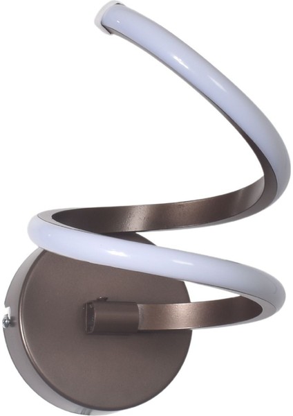 Zlatan Modern Tasarım Kahverengi Renk Gün Işığı Ledli Banyo - Mutfak - Salon Ledli Duvar Aplik