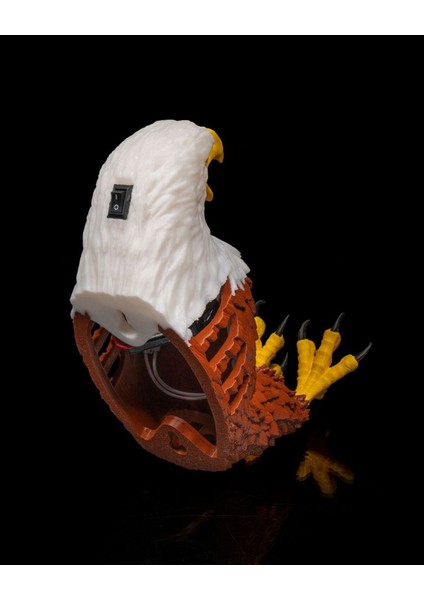 Kartal Duvar Lambası (Gerçek Kartal Renklerinde) Adaptörlü. indirimleri