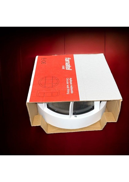 Dış Mekan Apliği Otomatik E-27 Su Geçirmez 210X105 mm Beyaz fiyatları