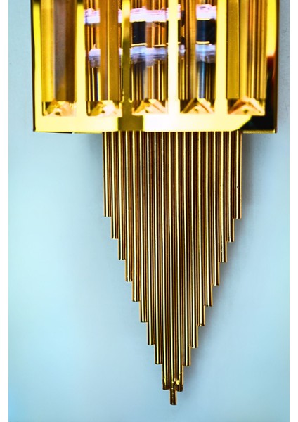 Pramit Gold Duvar Aplik Pilli ve Elektrikli Ledli Duvar Aplik, Tak Çalıştır, 1 Adet modelleri