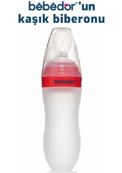 Bebedor Silikon Kaşıklı Biberon 120 ml 7509