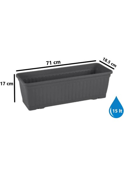 So-Kmb3 Kemer Balkon Saksı 15 Litre No 3 fiyatları
