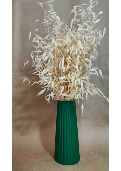Yeşil Iskandinav Vazo(Kurutulmuş Çiçek Dahildir) fiyatları