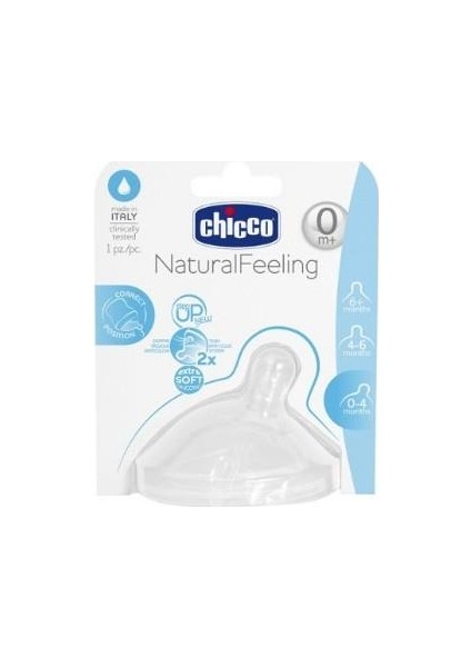 Chicco Naturalfeeling Biberon Emziği 0 Ay+ Normal Akış Tekli fiyatları