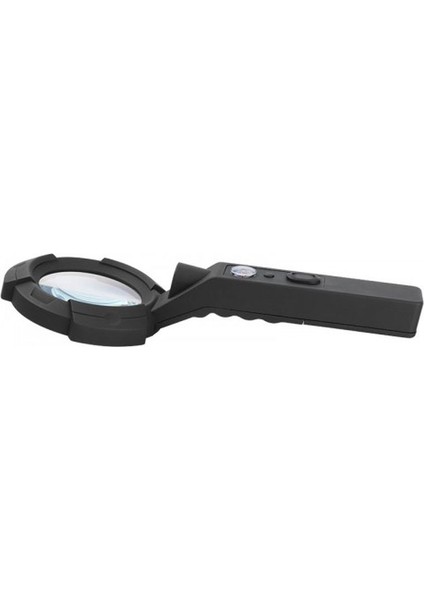 7 LED Aydınlatma Fener Pusula 4x Büyütme Okuma Büyüteç TH-600557