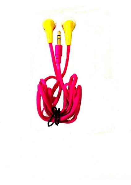 ESLIFETECH26AKSESUAR Sony Uyumlu Mdr 2301S Renkli 3.5mm Jacklı Kulakiçi Kulaklık Sarı-Kırmız fırsatları