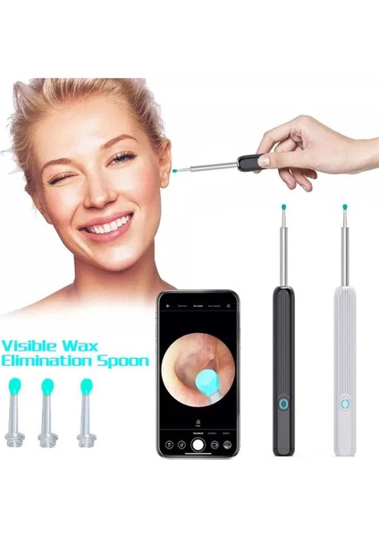 Ne3 Kameralı Kulak Temizleme Ucu Yedek Seti, Paket, Menşei CN modelleri