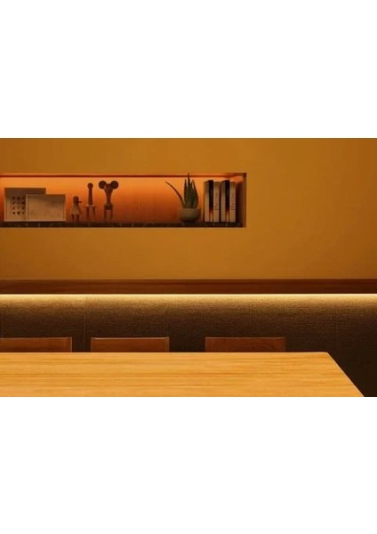 5 Metre Cata Ct 4485 10 Çip Iç Mekan Şerit LED Amber 12V