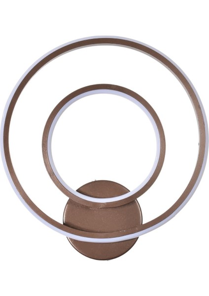 Portal Modern Tasarım Kahverengi Renk Gün Işığı Ledli Banyo - Mutfak - Salon Ledli Duvar Aplik